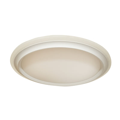 Duke LED Oyster Light CCT 50w White, Black — White