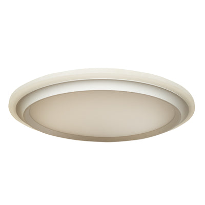 Duke LED Oyster Light CCT 60w White, Black — White