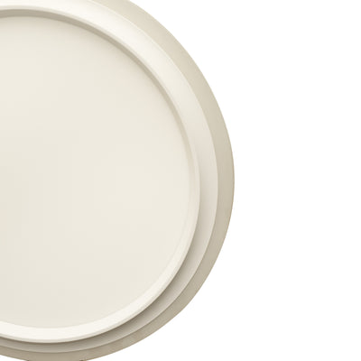 Duke LED Oyster Light CCT 60w White, Black — White