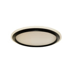 Duke LED Oyster Light CCT 32w White, Black — Black