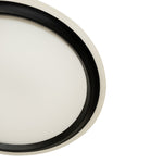 Duke LED Oyster Light CCT 32w White, Black — Black