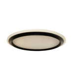 Duke LED Oyster Light CCT 50w White, Black — Black