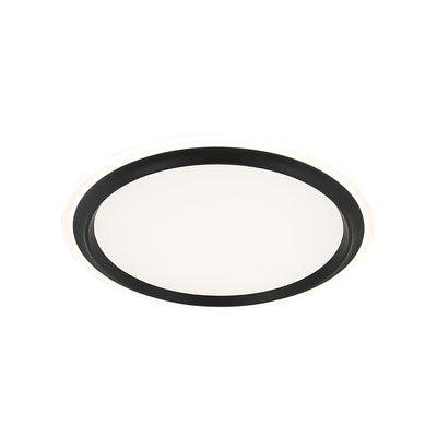Duke LED Oyster Light CCT 60w White, Black — Black