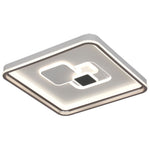 Queen Square LED Close To Ceiling Light CCT 60w White — White