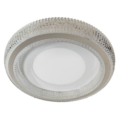 Trilliant Crystal LED Close To Ceiling Light CCT 38w White — White
