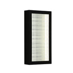Kiara Outdoor LED Wall Light CCT 12w in Black — Black