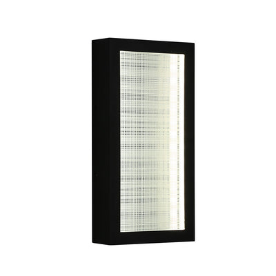Kiara Outdoor LED Wall Light CCT 12w in Black — Black