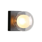 Hilton Hollywood Indoor Wall Light in Black or Gold — Black