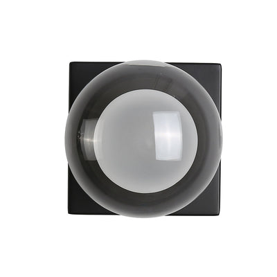 Hilton Hollywood Indoor Wall Light in Black or Gold — Black