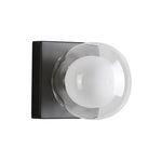 Hilton Hollywood Indoor Wall Light in Black or Gold — Black