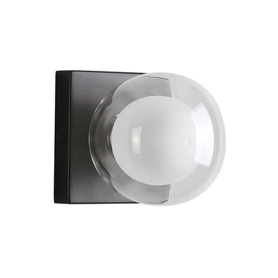 Hilton Hollywood Indoor Wall Light in Black or Gold — Black