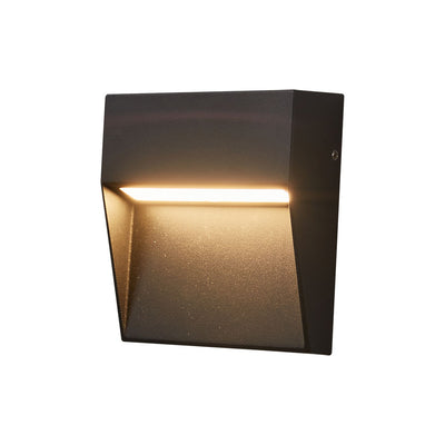 Tyler Square LED Step Light CCT 4w in Black, White — Black