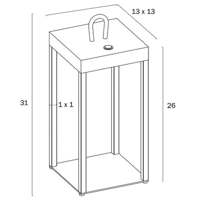 Sotra LED Rechargeable Table Lamp