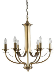 Fiorentino Chandeliers Hoodshire Chandelier 8Lt Lights-For-You HOODSHIRE-8L Bronze