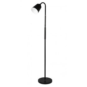 Fiorentino Floor Lamps Bontak Adjustable Head Floor Lamp 1Lt Lights-For-You BONTAK-F/L Black