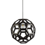 Fiorentino Indoor Pendants Banega Pendant Light Large Lights-For-You BANEGA-60 Black