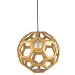 Fiorentino Indoor Pendants Banega Pendant Light Large Lights-For-You BANEGA-60 Wood