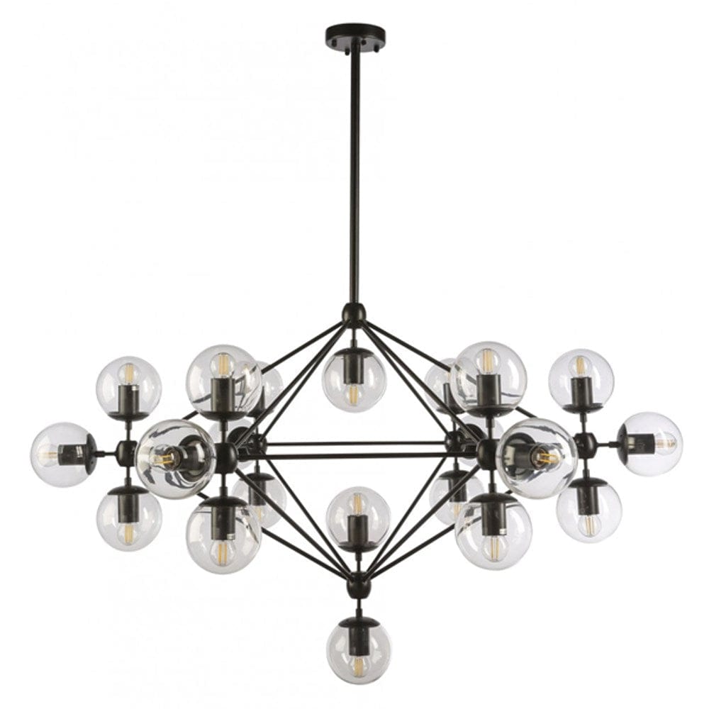 Fiorentino Indoor Pendants Klesh Pendant Light 21Lt Lights-For-You KLESH-21L Black