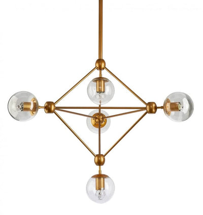 Fiorentino Indoor Pendants KLESH Small 5 Light Pendant light Lights-For-You KLESH-5L Gold