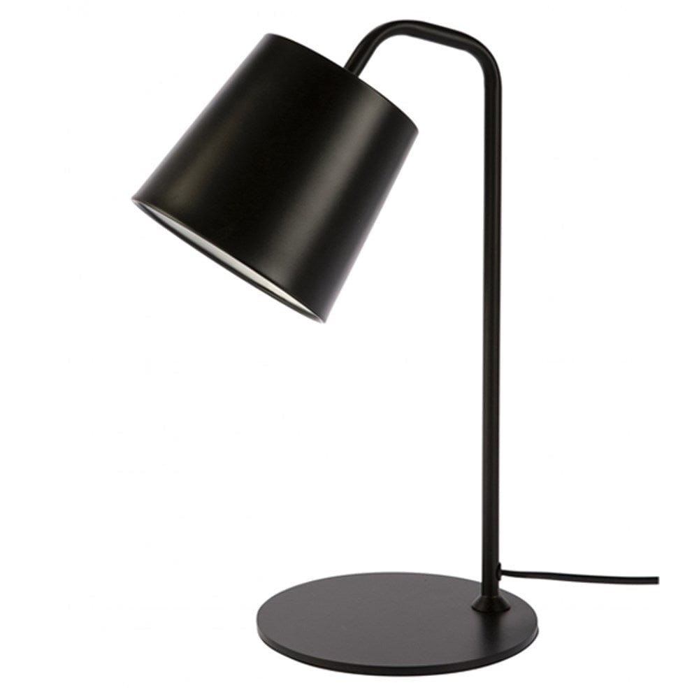 Fiorentino Table Lamps Costa Table Lamp 1Lt Lights-For-You COSTA-TL-BLK