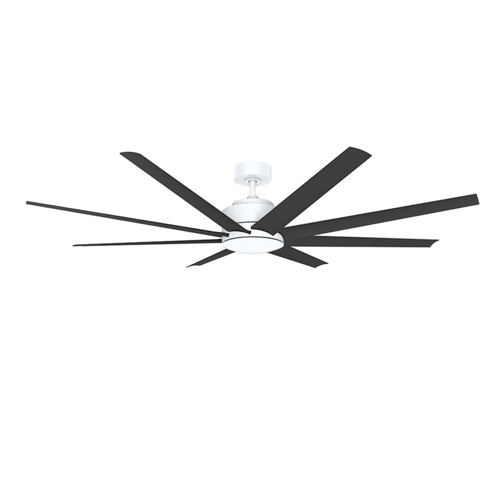 72' Titanic DC Ceiling Fan White, Black, Oak, Natural, Mahogany 550716X Vencha Lighting