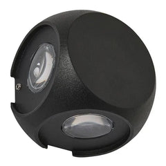 Benz Outdoor LED Wall Light 4w in Black or White