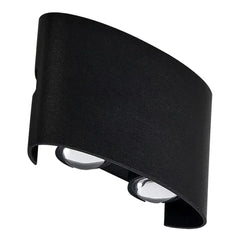 Opula 2 Outdoor Up/Down LED Wall Light in Black or White