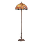 G & G Bros Group Floor Lamps Red Tulip Tiffany Floor Lamp 240V stunning design Lights-For-You FLI171RDC6