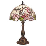 G & G Bros Group Table Lamps Hummingbird Leadlight Table Lamp TL-12579/305M Lights-For-You TL-12579/305M