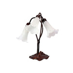 G & G Bros Group Table Lamps Triple Lily Lamp White TLA1-006/WT Lights-For-You TLA1-006/WT
