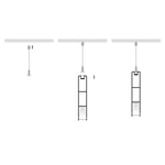 Havit Lighting Aluminium Profile 18mm x 96mm Black or White Suspended Slim Aluminium Profile Havit Lighting - HV9693-1896 Lights-For-You