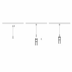 Havit Lighting Aluminium Profile Black or White Suspended Aluminium Profile Lights-For-You