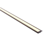 Havit Lighting Aluminium Profile HV9695-2507-BLK - Black Shallow Square Winged Aluminium Profile Lights-For-You HV9695-2507-BLK ACC1180BKH10