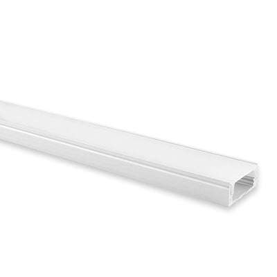 Havit Lighting Aluminium Profile HV9699-1708-2M - Shallow Square Aluminium Profile 2m Length Lights-For-You HV9699-1708-2M ACC1263ALH10