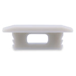 Havit Lighting Aluminium Profile HV9699-2308-2M - Shallow Square Winged Aluminium Profile 2m Length Lights-For-You HV9699-2308-2M ACC1271ALH10