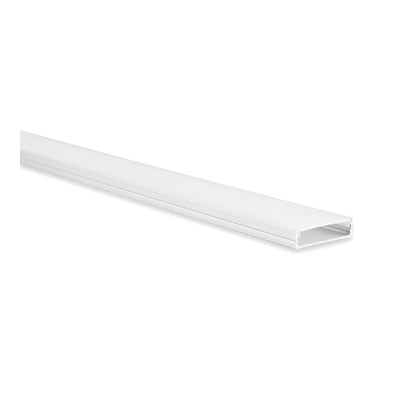 Havit Lighting Aluminium Profile HV9699-2707-2M - Shallow Square Aluminium Profile 2m Length Lights-For-You HV9699-2707-2M ACC1278ALH10