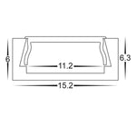 Havit Lighting Aluminium Profile Shallow Square Aluminium Profile Lights-For-You