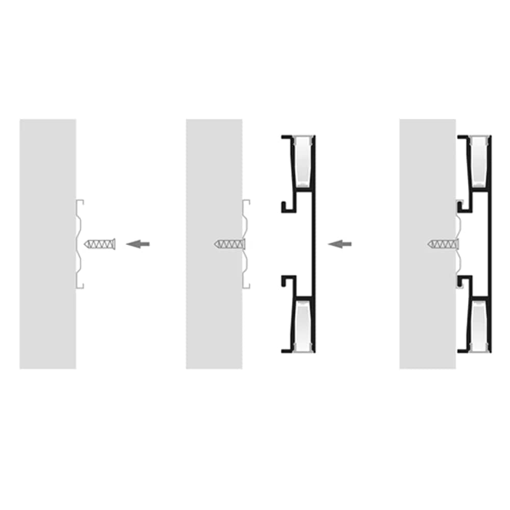 Havit Lighting Aluminium Profile Side Mounted Up & Down Aluminium LED Lights-For-You