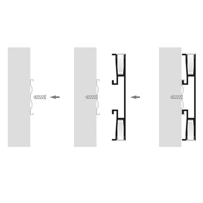 Havit Lighting Aluminium Profile Side Mounted Up & Down Aluminium LED Lights-For-You