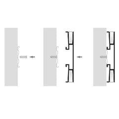 Havit Lighting Aluminium Profile Side Mounted Up & Down Aluminium LED Lights-For-You