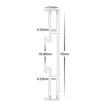 Havit Lighting Aluminium Profile Side Mounted Up & Down Aluminium LED Lights-For-You