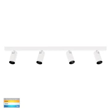 Havit Lighting Bar Lights Revo White 4 Light TRI Colour Bar Light Lights-For-You HV4002T-4-WHT 9350418025999