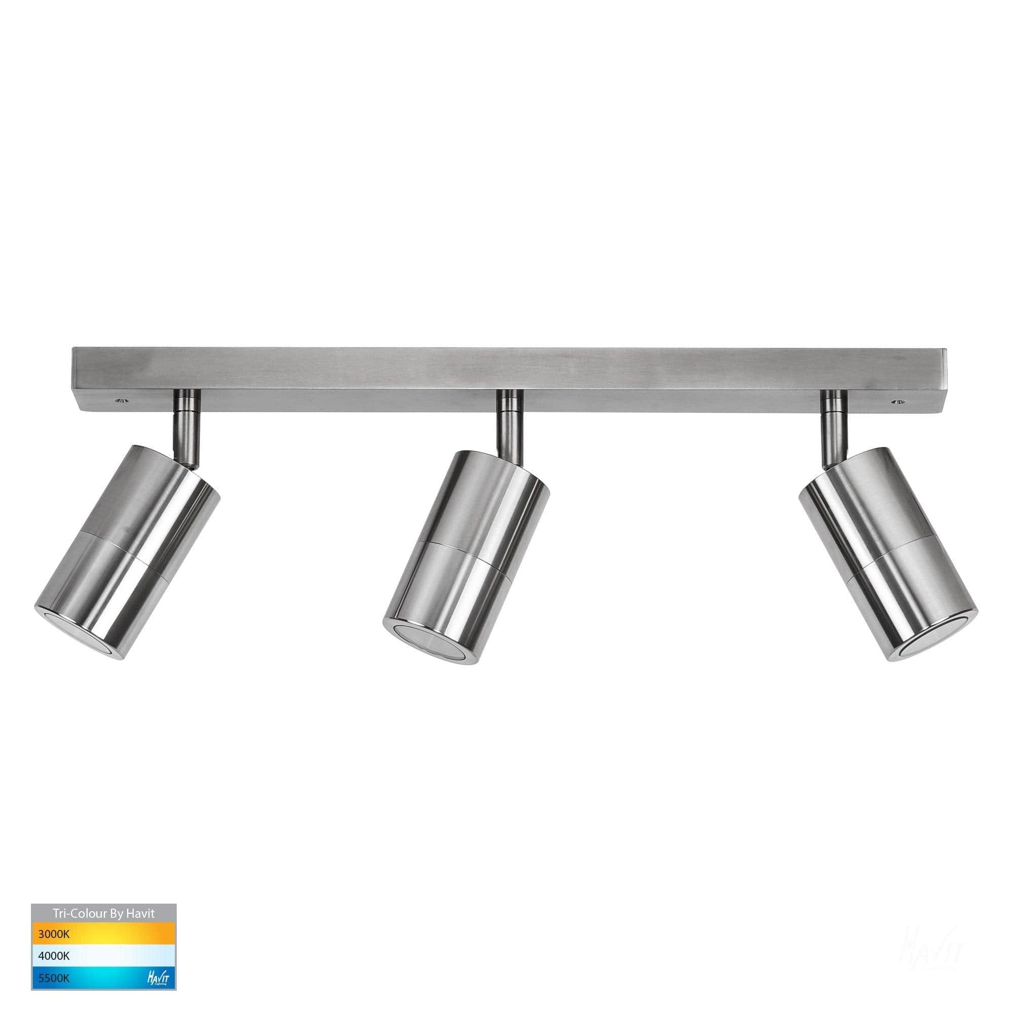 Havit Lighting Bar Lights Tivah Titanium Aluminium 3 Light Lights-For-You HV4001T-3-TTM 9350418016966