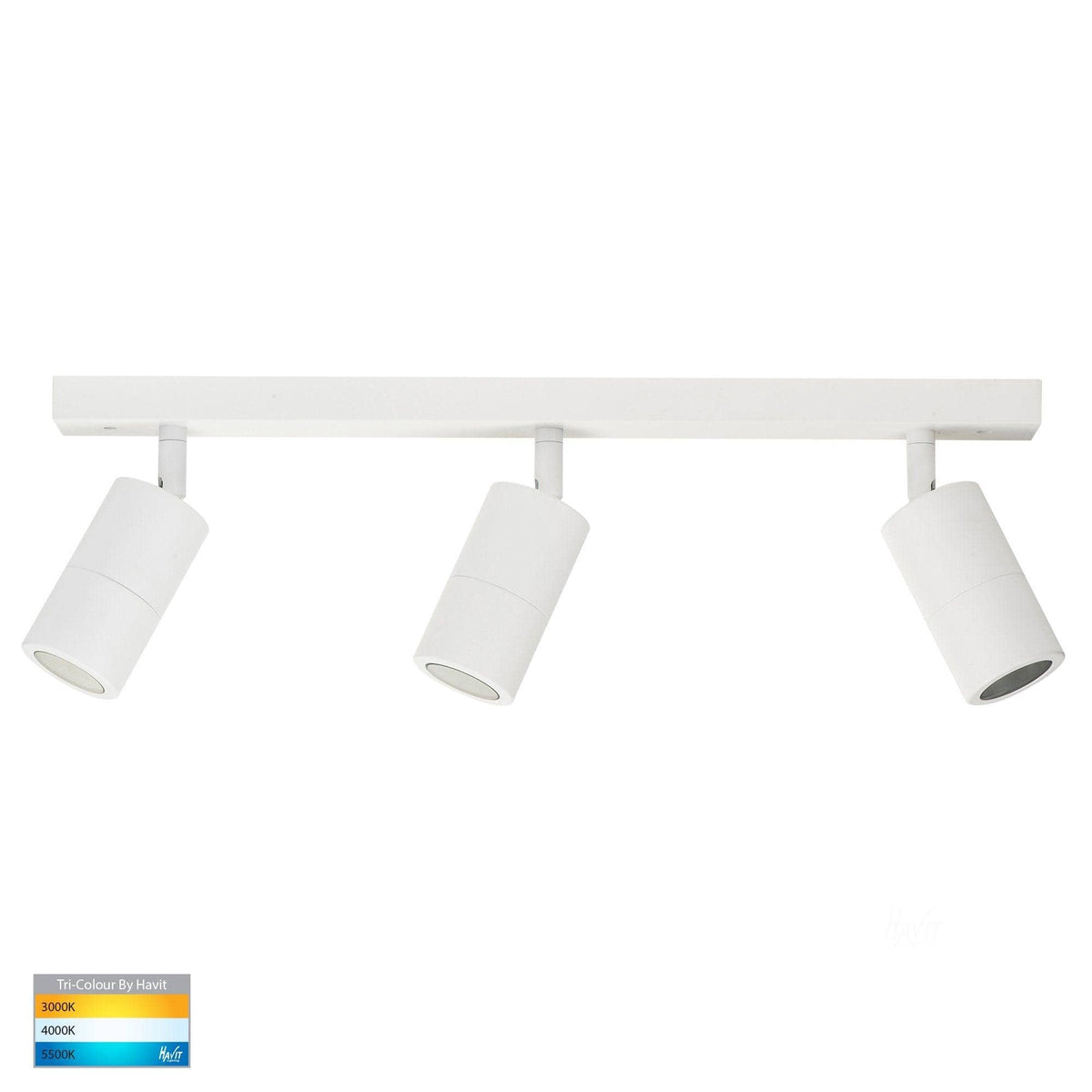 Havit Lighting Bar Lights Tivah White 3 Light TRI Colour Lights-For-You HV4001T-3-WHT 9350418016980