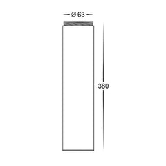 Havit Lighting Bollard Extension 316 Stainless Steel Bollard Extension Lights-For-You HV1603-SS316 9350418000200