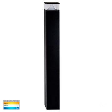 Havit Lighting Bollard Lighting DIVAD 1000mm Black LED Bollard Light Lights-For-You HV1629T-BLK-240V-SQ 9350418012241