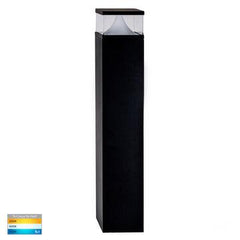 Havit Lighting Bollard Lighting DIVAD 600mm Black LED Bollard Light Lights-For-You HV1628T-BLK-240V-SQ 9350418012234