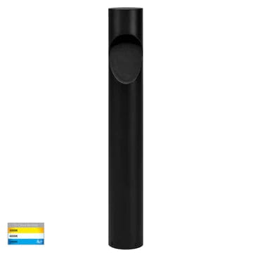 Havit Lighting Bollard Lighting Fedor Round Aluminium Black Tri Colour Lights-For-You HV1631T-BLK-240V-RND 9350418026637