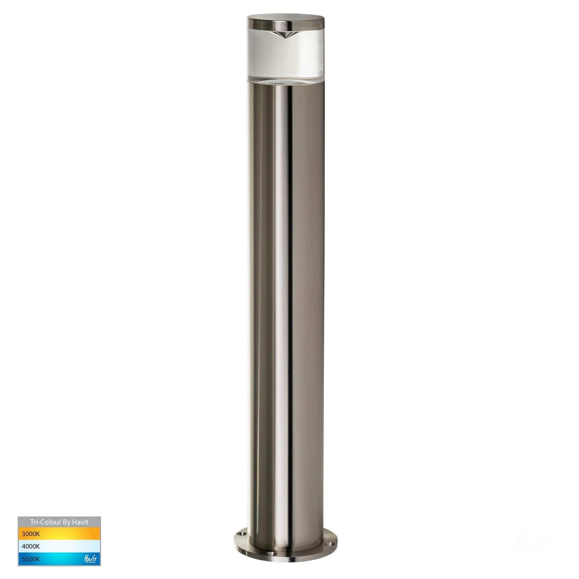 Havit Lighting Bollard Lighting Highlite 316 Stainless Steel TRI Colour Lights-For-You HV1601T-SS316 9350418016003