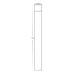 Havit Lighting Bollard Lighting Highlite Aluminium Black 1000mm Lights-For-You